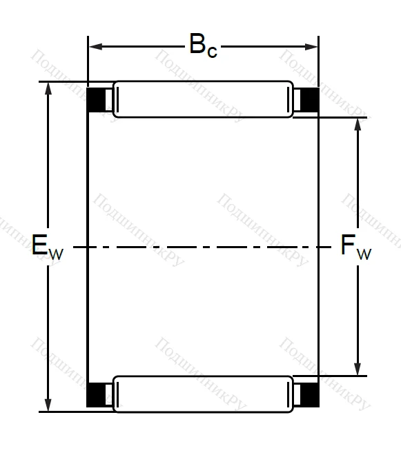 Подшипник K 15x19x20 (KT) в Курске
