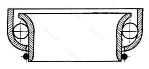 Модификация подшипника 8-636906С17 размер 28x44x21,5