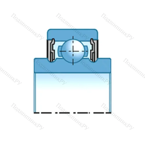 Подшипник шариковый радиальный 546485