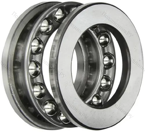 Упорный шариковый подшипник 8124 (51124) в Курске