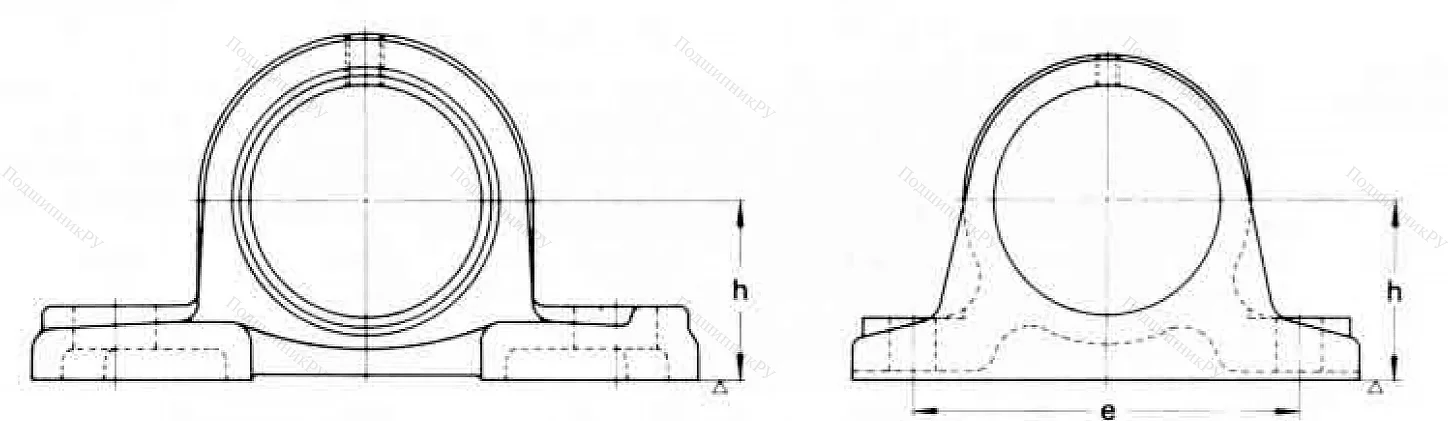 Подшипниковый корпус  P 212 (ASAHI)