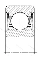 Подшипник  80152 (6052-ZZ) размер 260x400x65