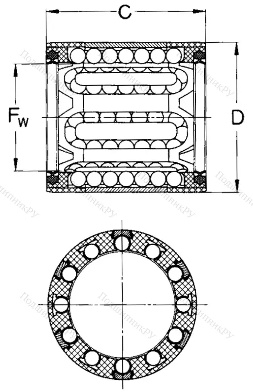 Подшипник LBBR 10-2LS в Курске