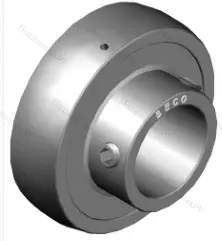 Высокотемпературный корпусной подшипник UC 207 BHTS ZZ C 4 200° BECO в Курске