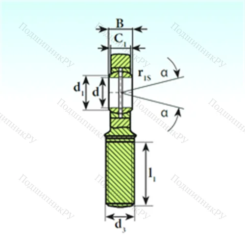 Подшипник скольжения сферический SA 40 ES