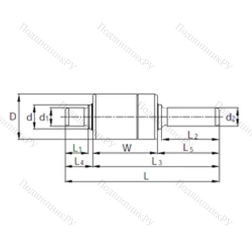 Подшипник комбинированный RW 357004