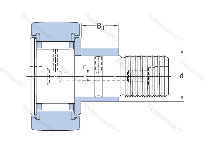 Подшипник KRE 35 PP A