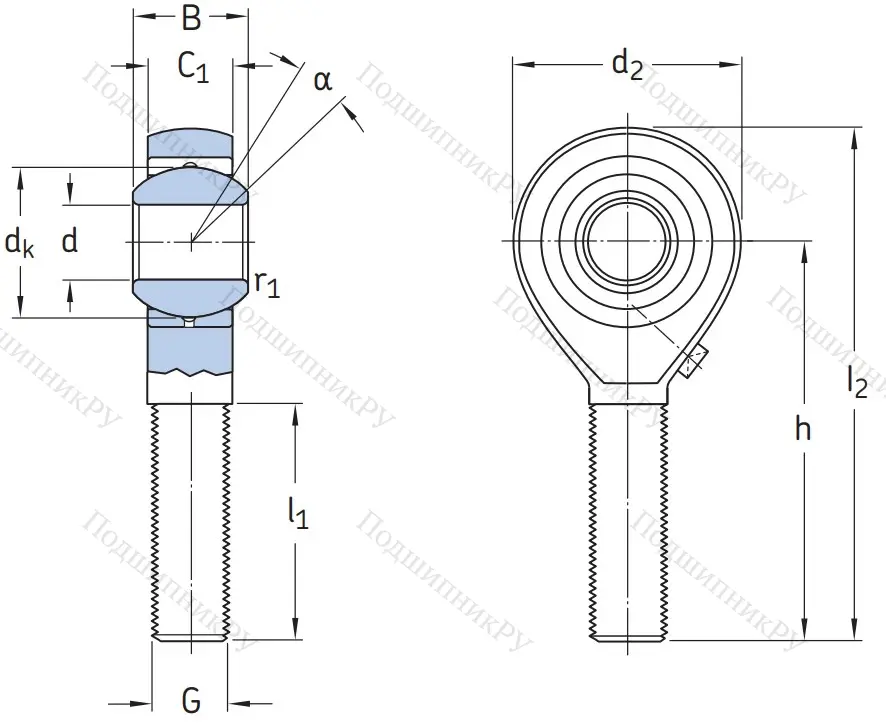 Шарнирная головка POS 8 L в Курске