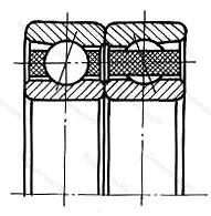 Подшипник  346207 размер 35x72x34