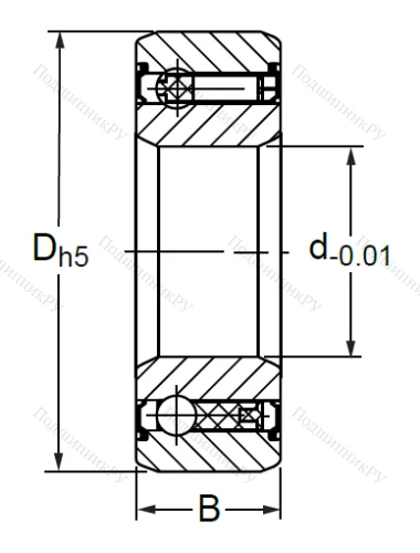Подшипник обгонной муфты  CSK 30 2RS в Курске