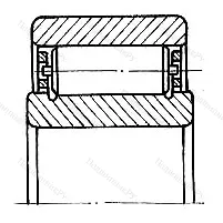 Модификация подшипника 404705 размер 25x62x36/33