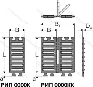 Подшипник 2XFF-3020 размер 3x20x120