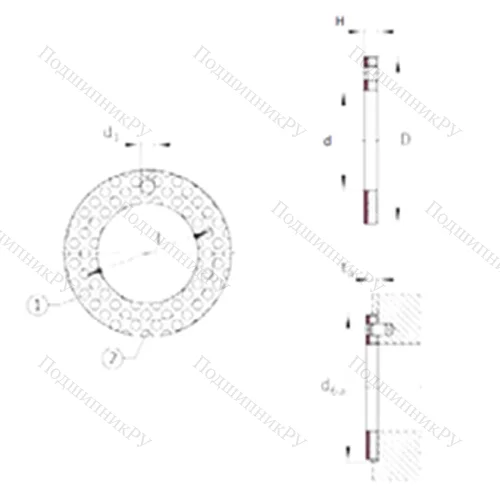 Подшипник скольжения EGW 12-E 50