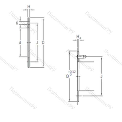 Подшипник скольжения PCMW 203601.5 E