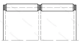 Модификация подшипника 664916Д размер 81x92x42,5 ГПЗ-10