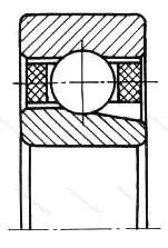 Модификация подшипника 35-600311Р1 размер 55x120x29