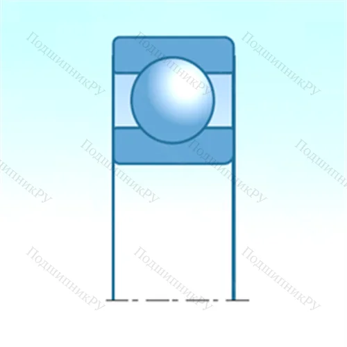 Подшипник шариковый радиальный BR 2870AHL 1DDCX 26