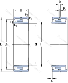 Подшипник NNU 4932 BK/SPW 33 в Курске Подшипник NNU 4932 BK/SPW 33 в Курске