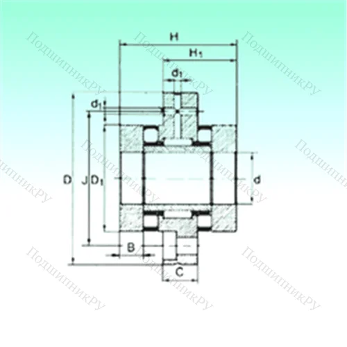 Подшипник комбинированный ZARF 30105 TN