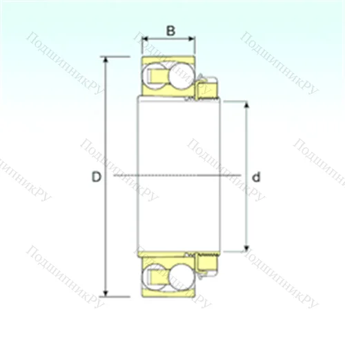 Подшипник шариковый радиальный самоцентрирующийся 2205 KTN 9+H 305