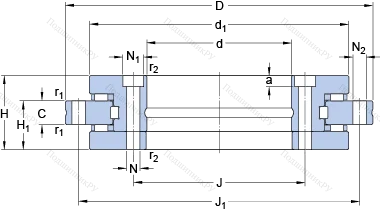 Подшипник NRT 260 B