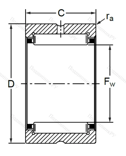Подшипник RNA 4905 (4254905 K ГОСТ) в Курске
