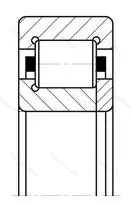Подшипник  92264 (NUP 264) размер 320x580x92