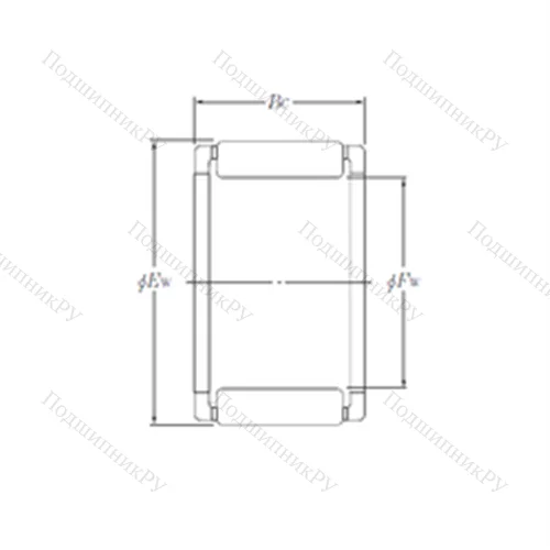 Подшипник игольчатый радиальный PK 16?22?13.2X