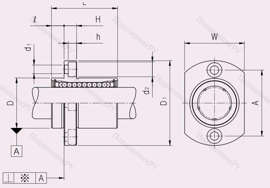 Подшипник LMH 6 UU в Курске