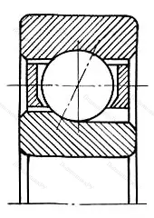 Модификация подшипника 5М4-76800Ю2Т размер 10x15x2,5 от производителя  ГПЗ-200
