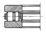 Подшипник  89322 (9889322) размер 110x190x48 от производителя  SKF