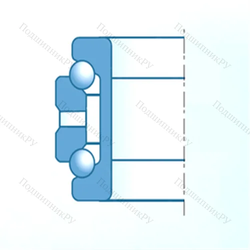 Подшипник шариковый упорно-радиальный 562009/GNP 4 от производителя  NTN