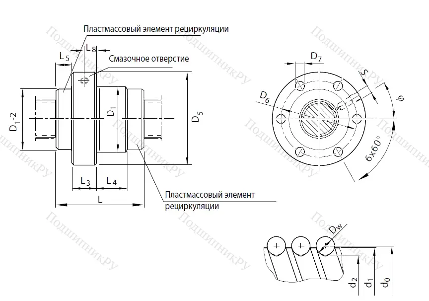 Винтовой узел R 150231041 в Курске