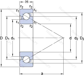 Подшипник BSA 308 C