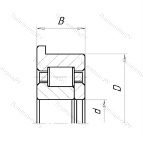 Подшипник роликовый радиальный BC 1B 322467 от производителя  SKF Подшипник роликовый радиальный BC 1B 322467 от производителя  SKF