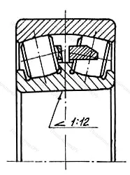 Модификация подшипника 40-113528 размер 140x250x68 от производителя  ГПЗ-11