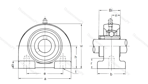 Подшипниковый узел UCPA 210 в Курске