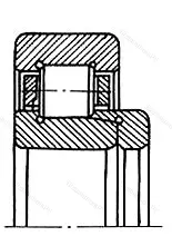 Модификация подшипника 62415М размер 75x190x58/45