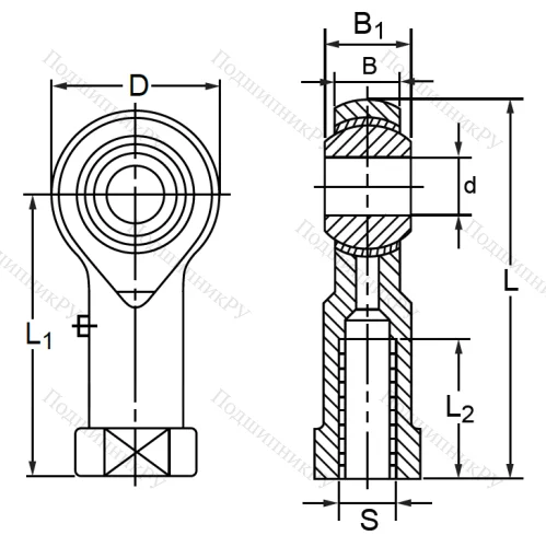 Шарнирная головка  PHS 10 L в Курске