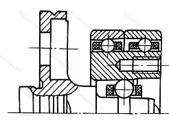 Модификация подшипника 4-306095Ю3ТП размер 6x22/32x19,3 от производителя  ГПЗ-200