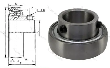 Корпусный подшипник SB 207 в Курске
