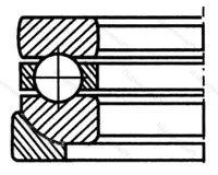 Модификация подшипника 18205К размер 25x47/50x19