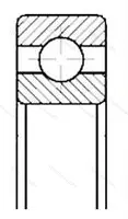 Модификация подшипника 1000936 размер 180x250x33 от производителя  CRAFT