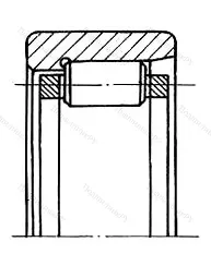 Модификация подшипника 5-192905Р1 размер 25,5x42x9,4