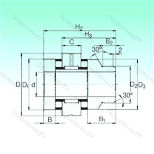 Подшипник комбинированный ZARN 1545 L TN от производителя  NBS
