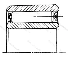 Модификация подшипника 8-3004244М размер 220x400x144 от производителя  ГПЗ-1