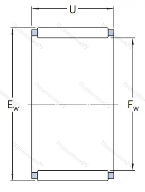 Подшипник K 12x16x13 TN в Курске