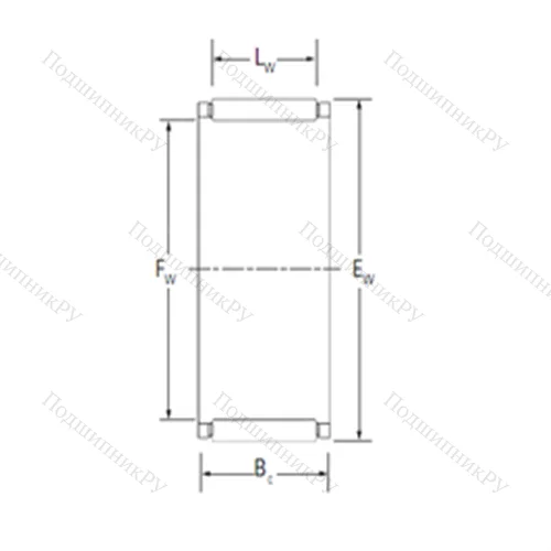 Подшипник игольчатый радиальный K 20X 25X 22SE от производителя  KOYO Подшипник игольчатый радиальный K 20X 25X 22SE от производителя  KOYO