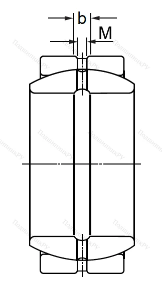 Шарнирный подшипник GE 40 ES в Курске