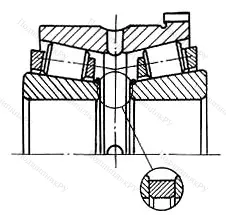 Подшипник  697837 размер 185x240x84,9